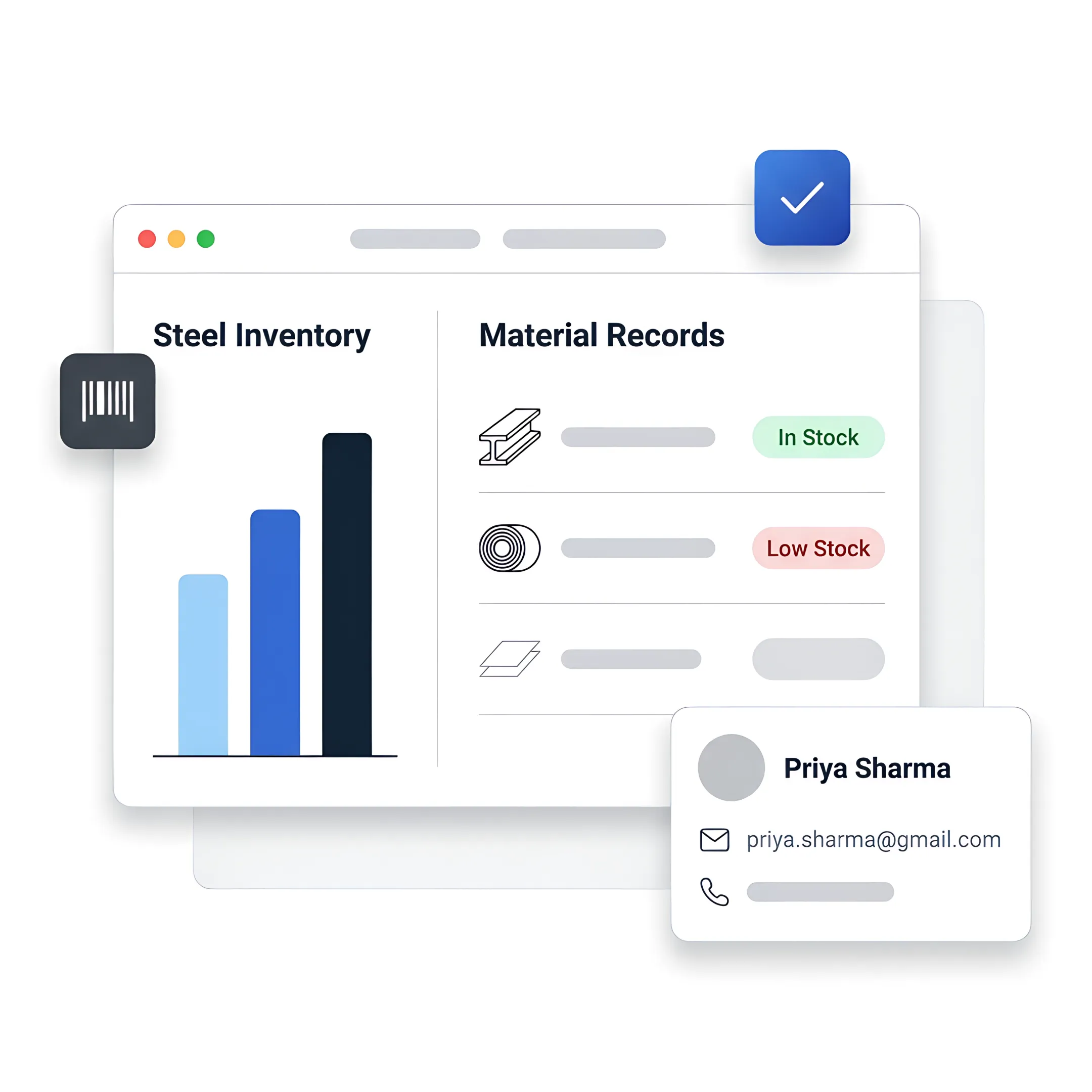 Steel Inventory Management Software for Metal Fabrication