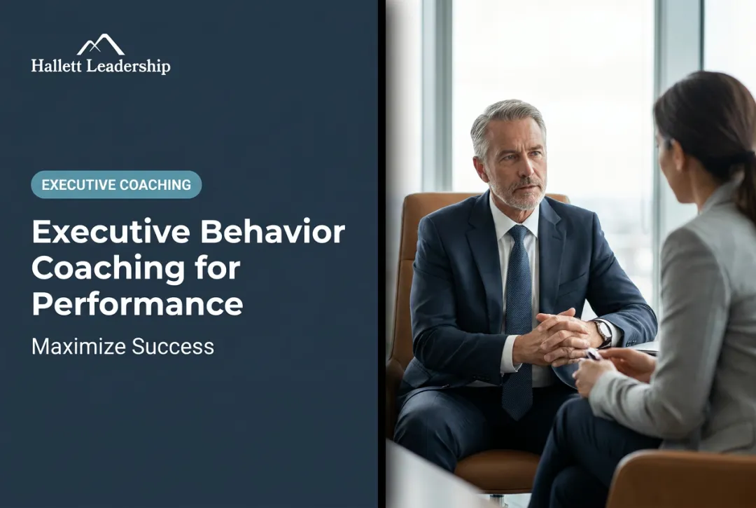 Executive Behavior Coaching for Performance: Maximize Success