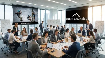 Hallett Leadership Accelerated Leadership Program participants engaged in group development session