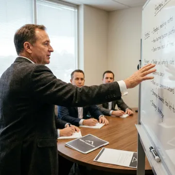 Executive coaching process with leadership team