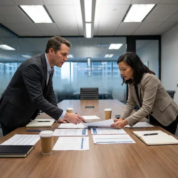 Executive coaching process planning session