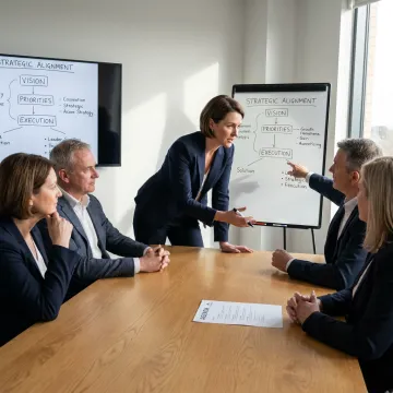 Executive leadership coaching session