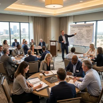 Corporate leadership workshop for Texas executives