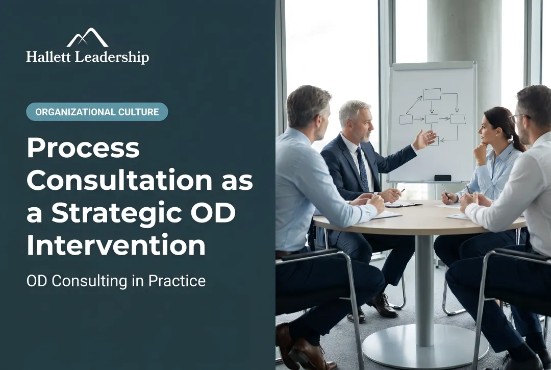 Process Consultation as a Strategic OD Intervention