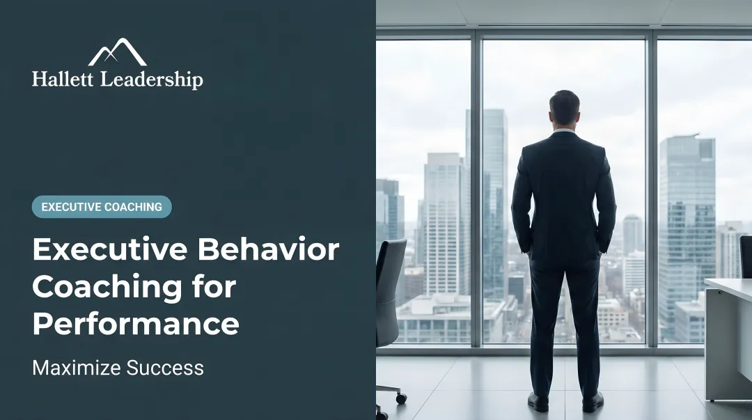 Executive Behavior Coaching for Performance: Maximize Success