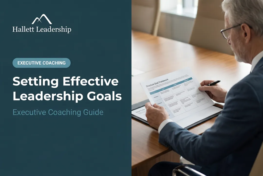 Setting Effective Leadership Goals: Executive Coaching Guide