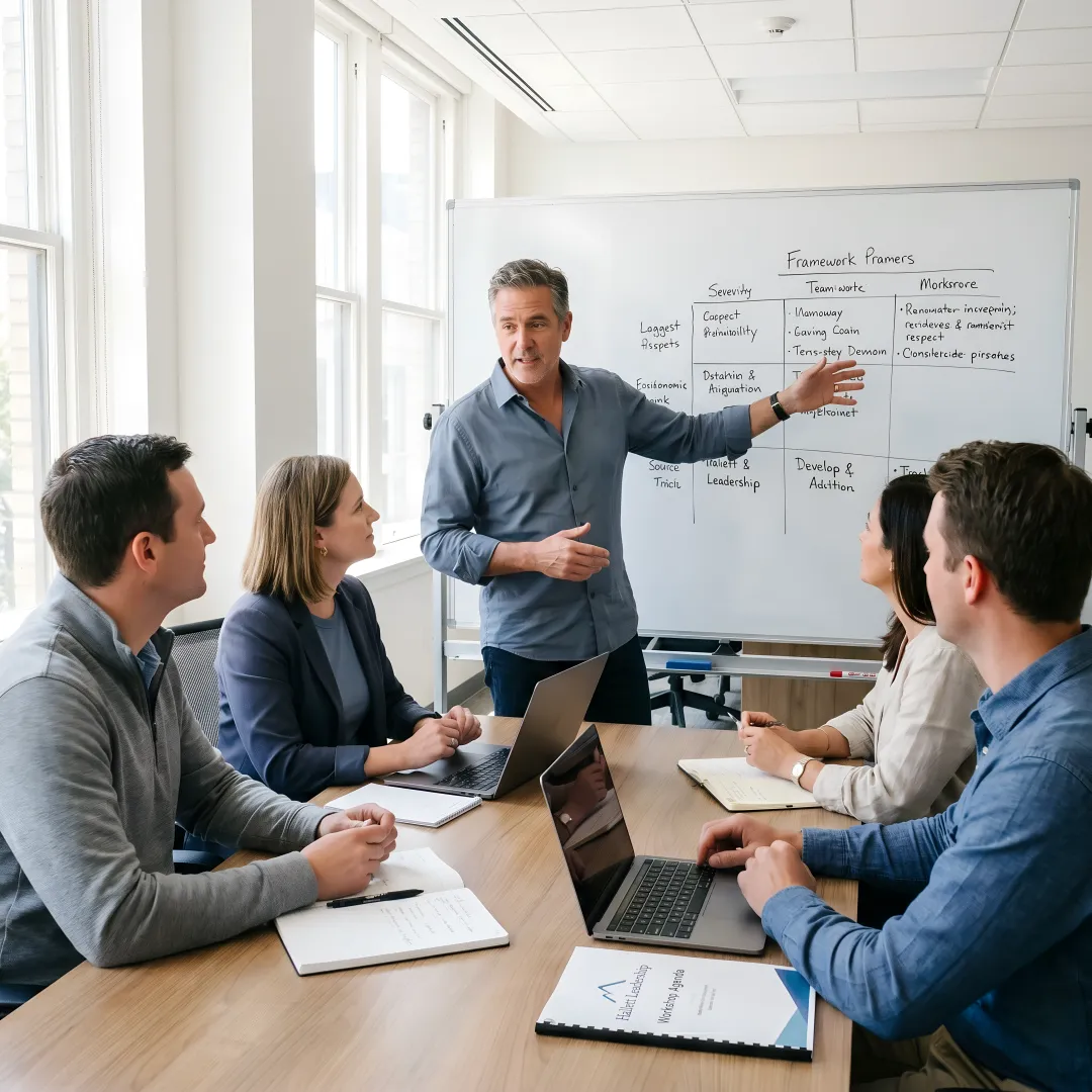 Executive coaching session in Indianapolis