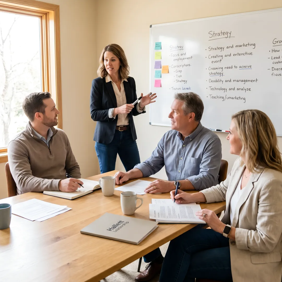 Executive leadership training process discussion