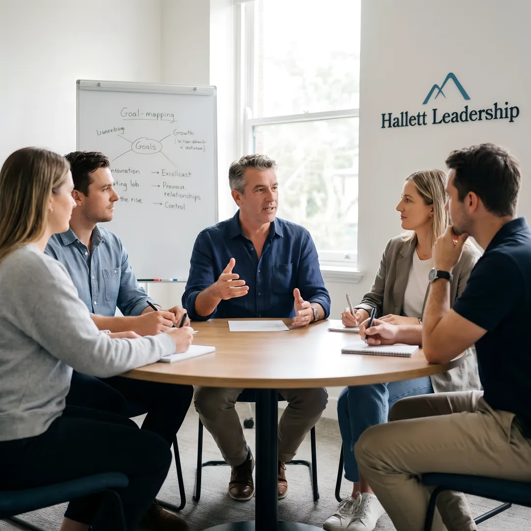Leadership coaching process discussion