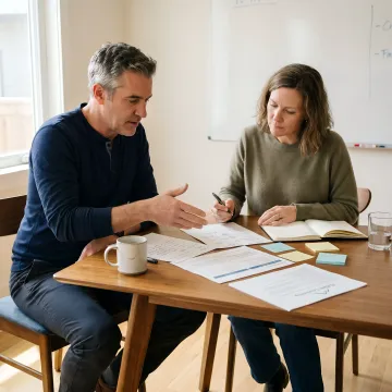 Executive coaching process planning session