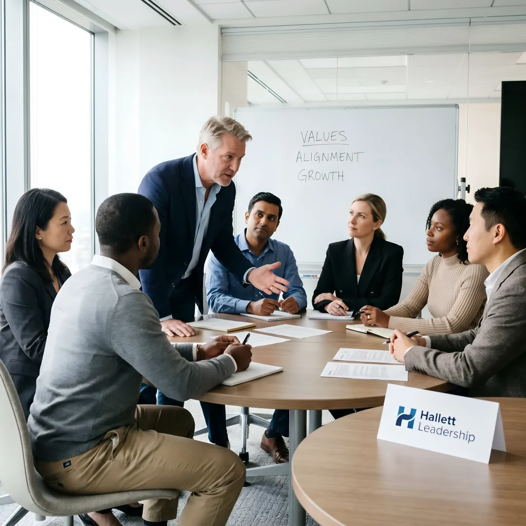 Executive leadership coaching session