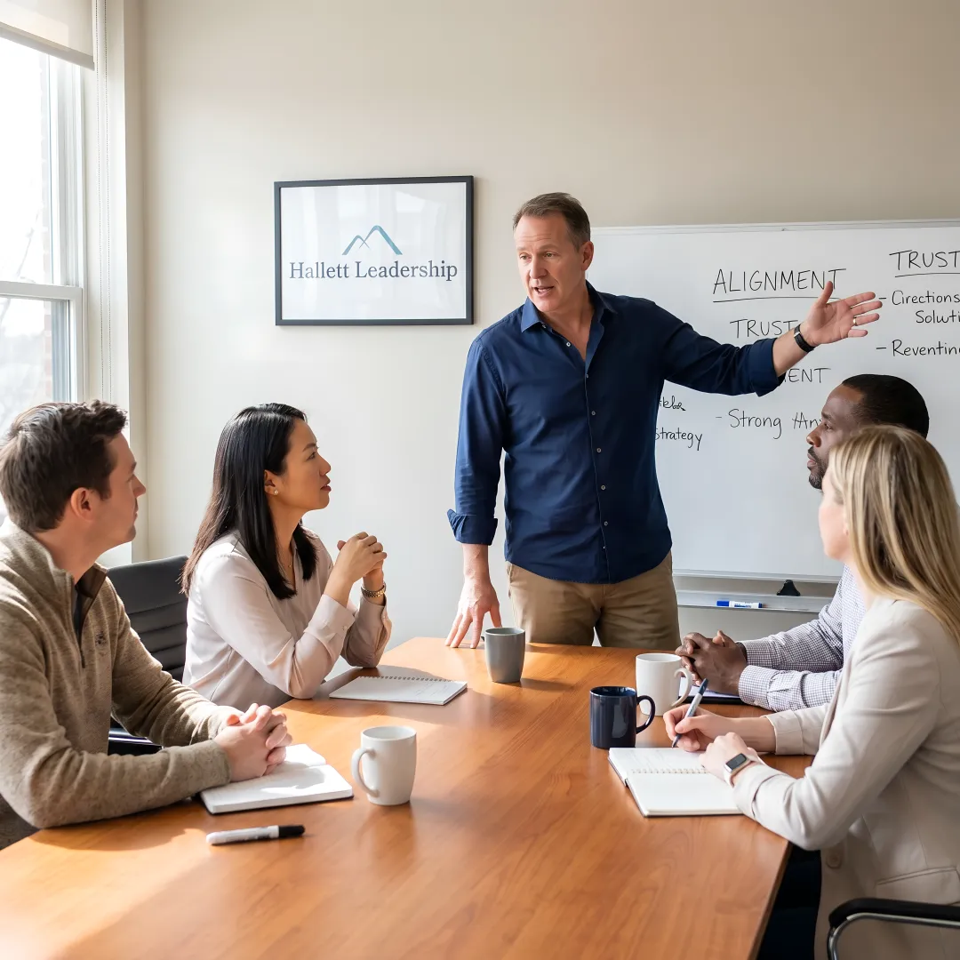 Leadership development process discussion