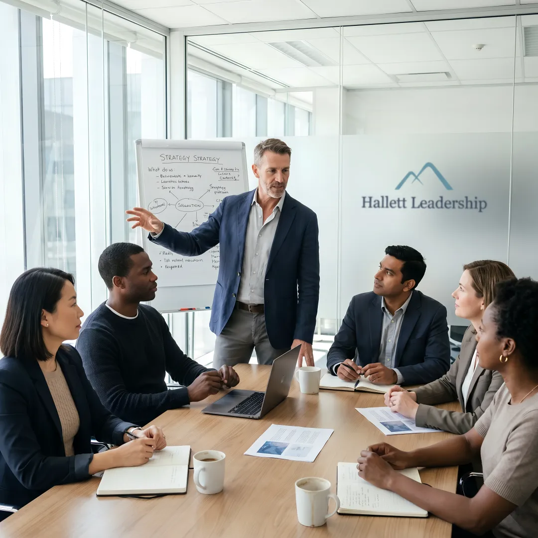 Executive leadership coaching session in Philadelphia