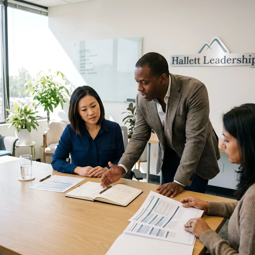 Executive coaching process discussion