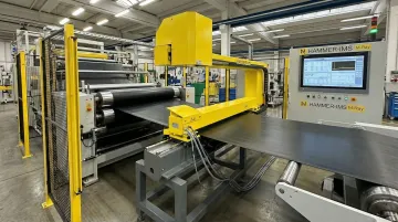 Hammer-IMS measurement system integrated with rubber production line control platform