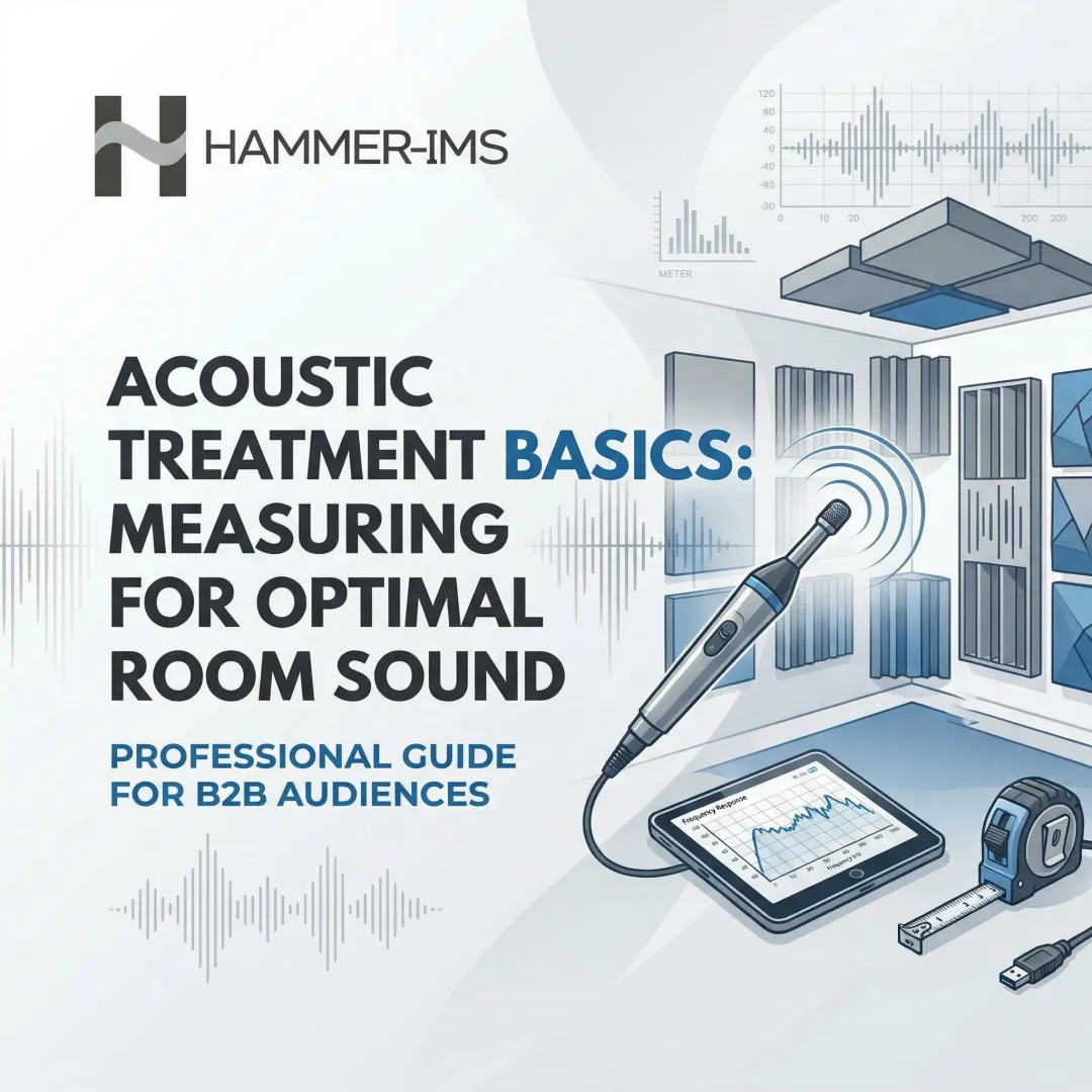 Acoustic Treatment Basics: Measuring for Optimal Room Sound