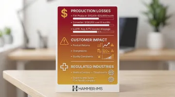 Cost consequences of undetected thickness measurement errors across industries infographic