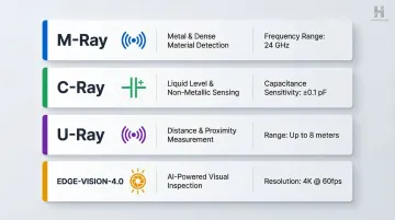Hammer-IMS Marveloc sensor ecosystem comparison M-Ray C-Ray U-Ray EDGE-VISION technologies