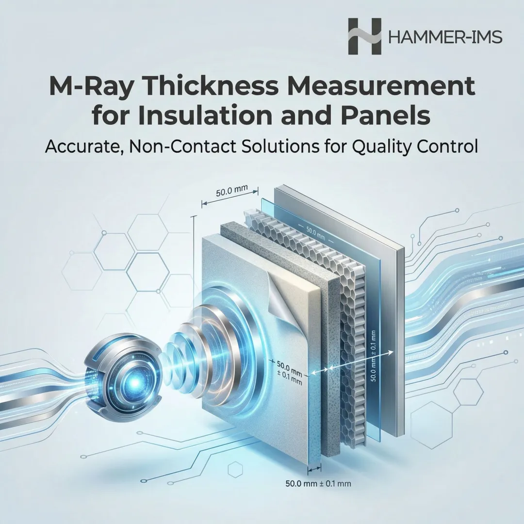 M-Ray Thickness Measurement for Insulation and Panels
