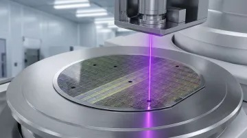 Laser scanning wafer inspection system detecting nanoscale surface particles inline