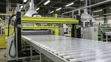 Hammer-IMS Marveloc 602-CURTAIN M-Ray inline measurement system on production line