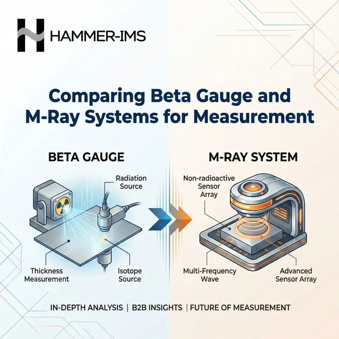 Comparing Beta Gauge and M-Ray Systems for Measurement
