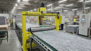 Hammer-IMS M-Ray non-contact thickness measurement system scanning acoustic substrate