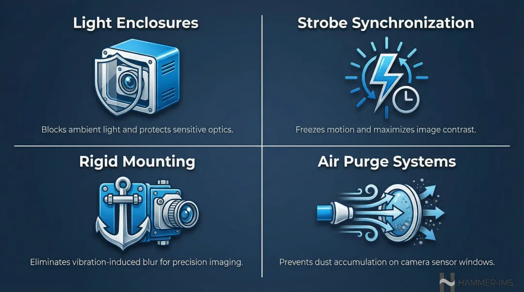 Four engineering controls for industrial surface inspection installation environment challenges