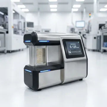 Advanced non-nuclear industrial measurement system in modern manufacturing facility