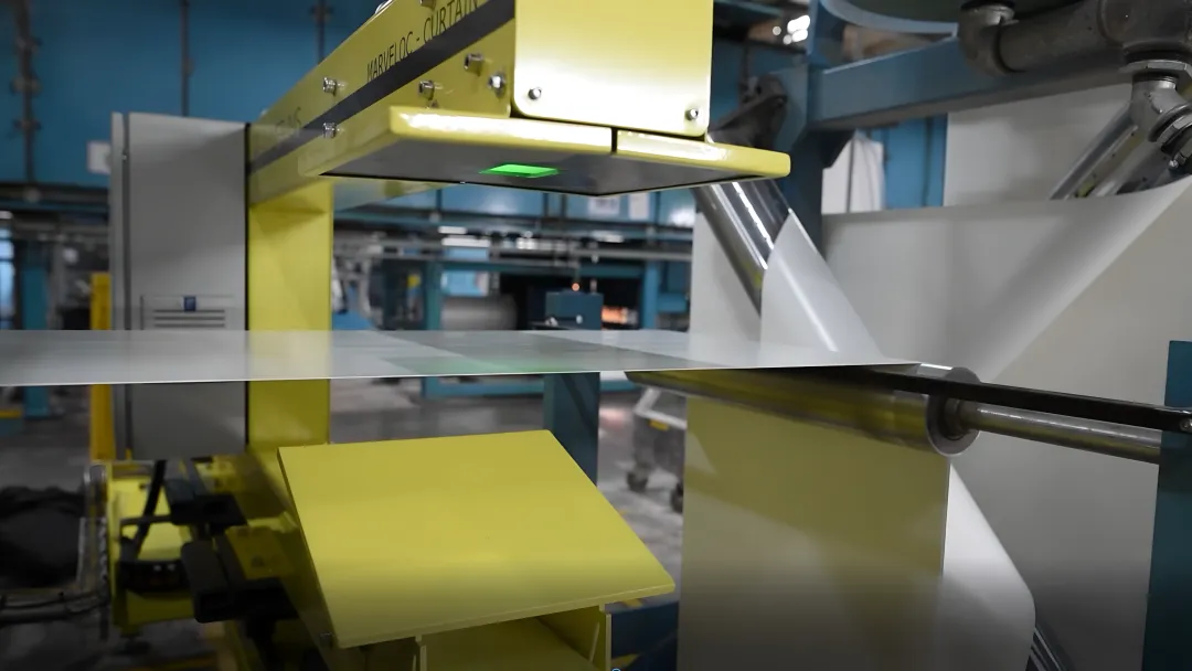 M-Ray contactless measurement technology in operation