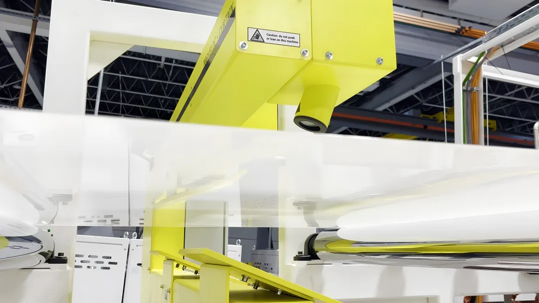M-Ray technology measurement system analyzing industrial materials