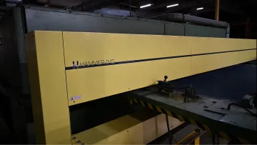 Advanced metal surface inspection system detecting defects on industrial production line