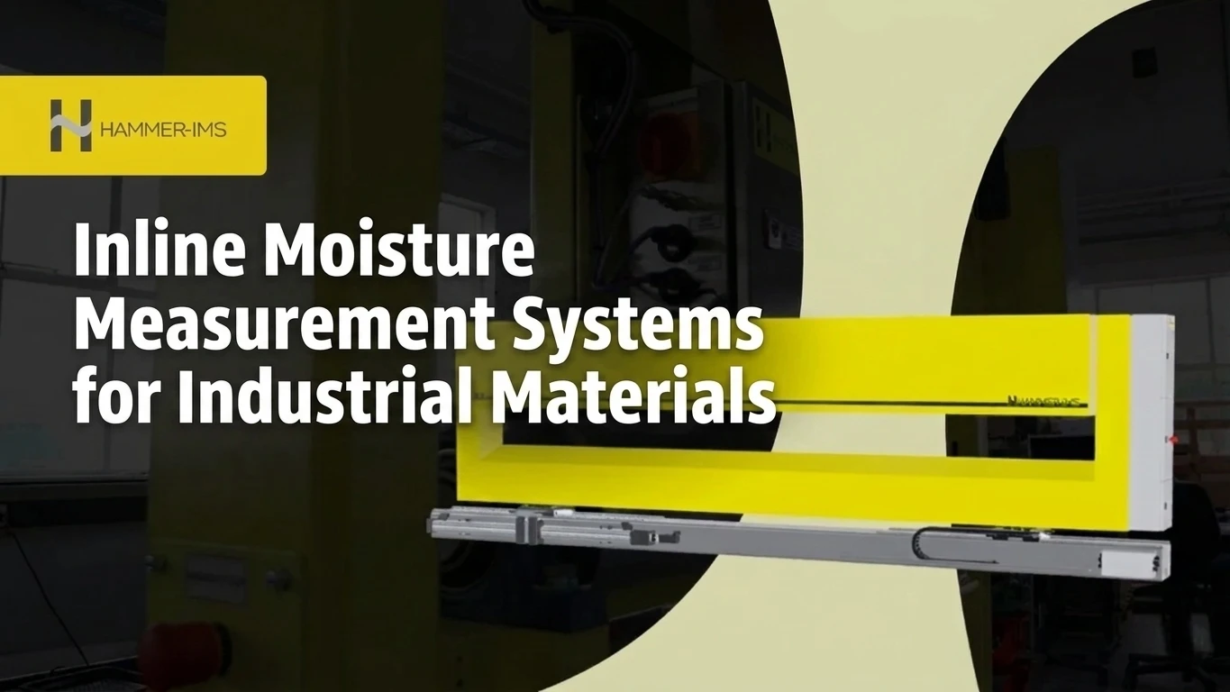 Inline Moisture Measurement Systems for Industrial Materials