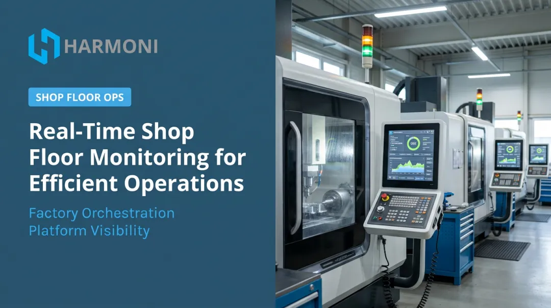 Real-Time Shop Floor Monitoring for Efficient Operations