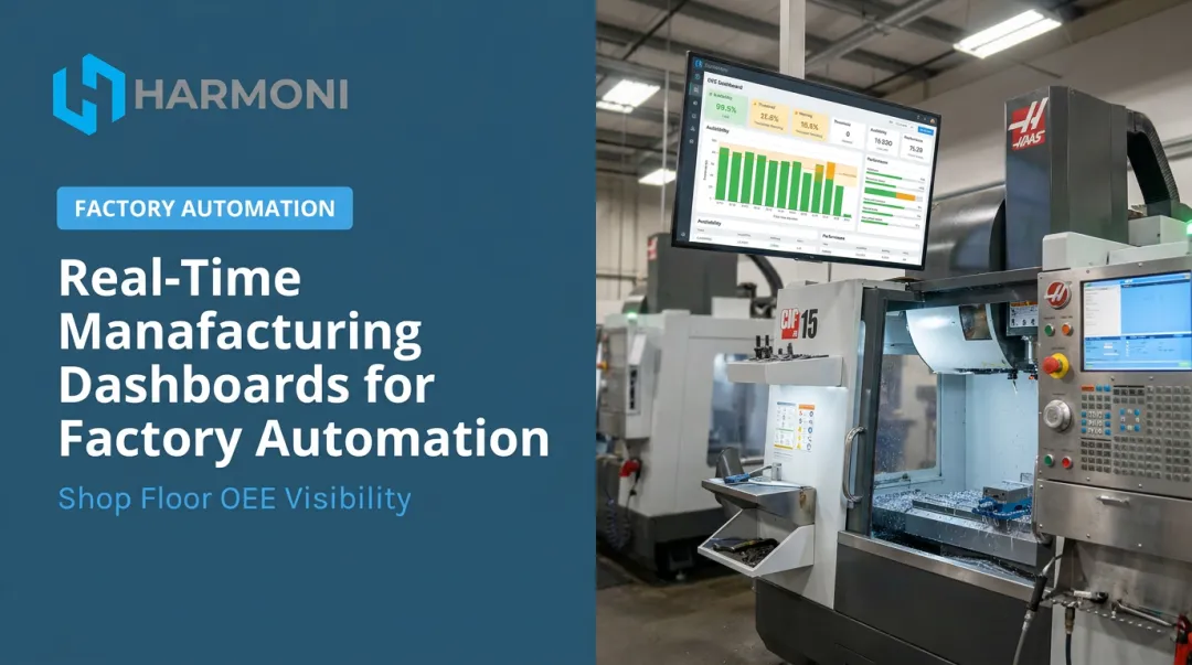 Real-Time Manufacturing Dashboards for Factory Automation