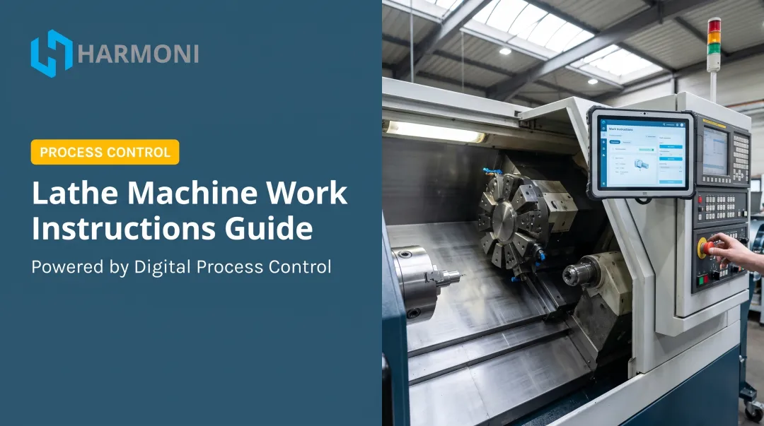Lathe Machine Work Instructions Guide