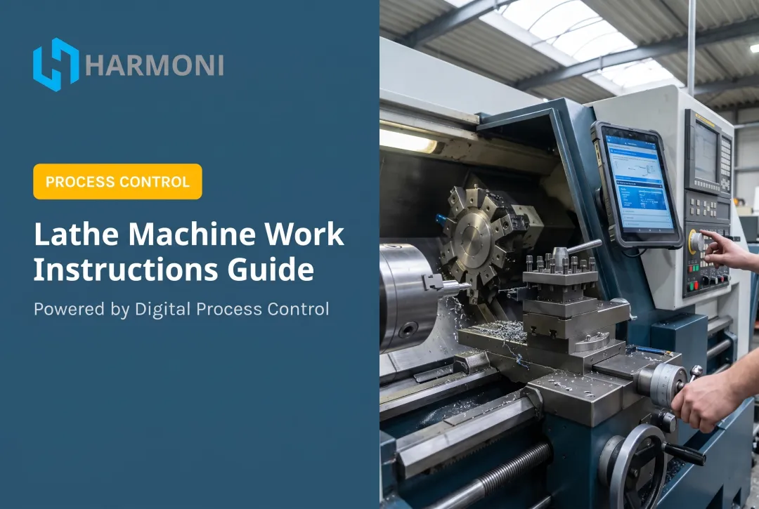 Lathe Machine Work Instructions Guide