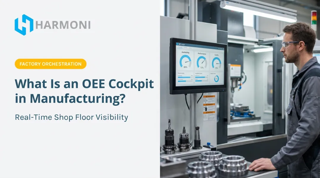 What Is an OEE Cockpit in Manufacturing?
