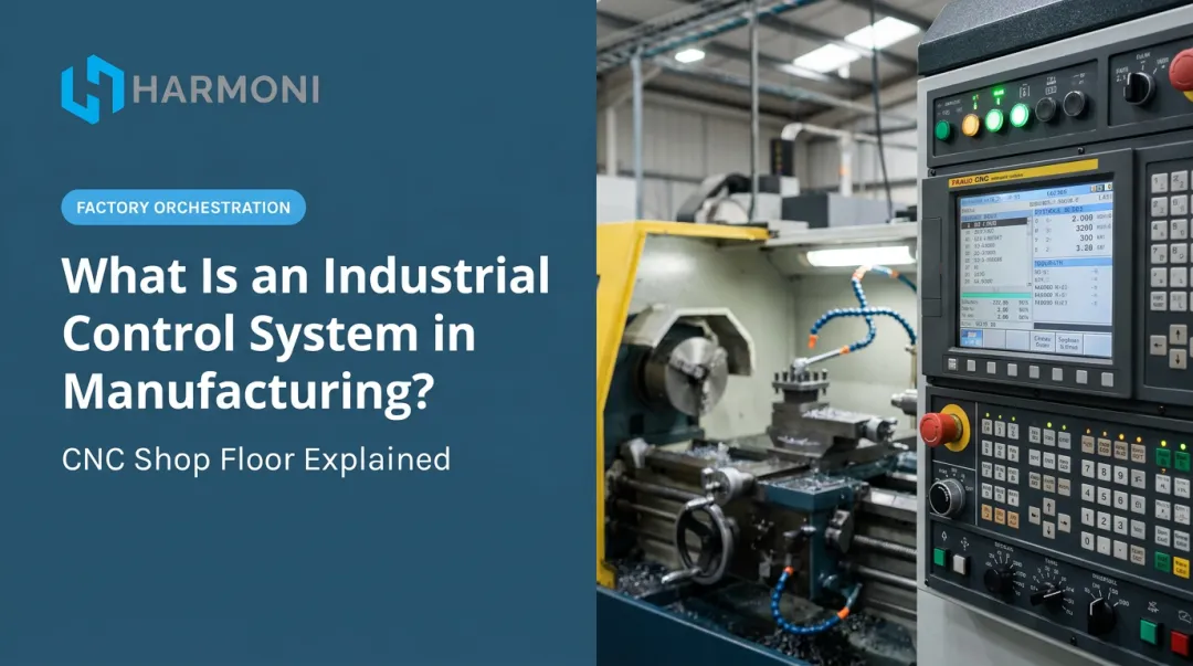 What Is an Industrial Control System in Manufacturing?