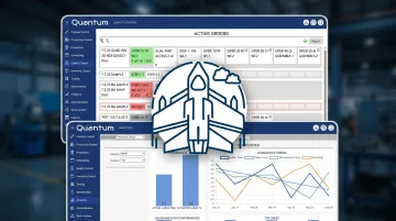 Infor CloudSuite Industrial ERP aerospace manufacturing dashboard interface screenshot