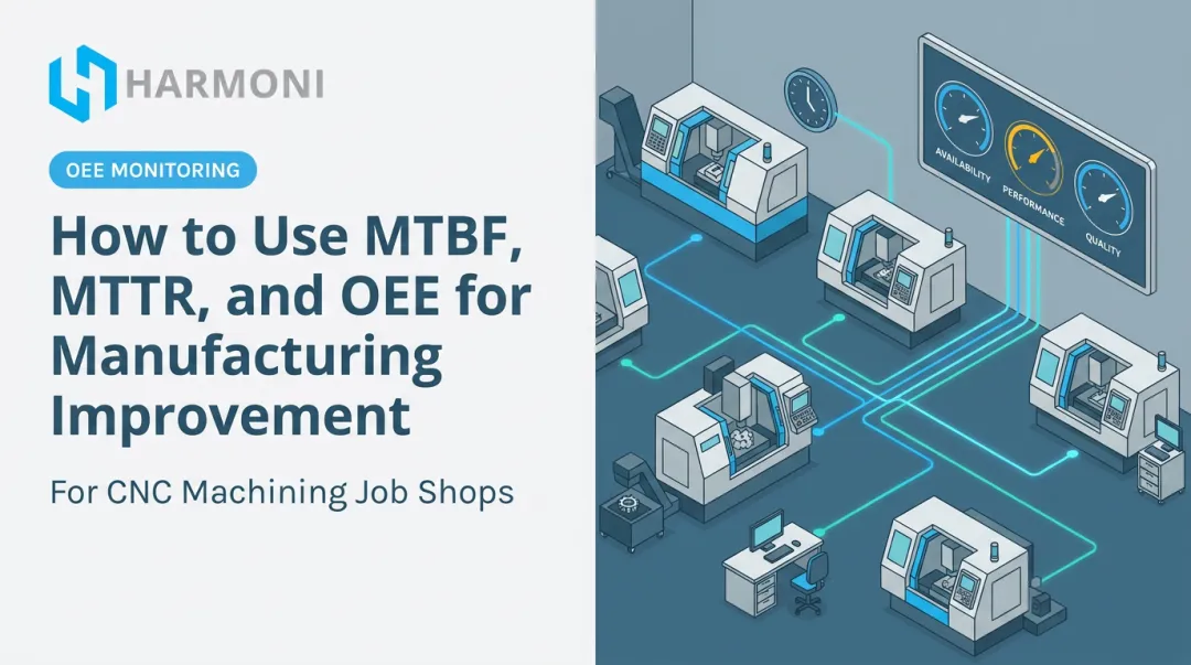 How to Use MTBF, MTTR, and OEE for Manufacturing Improvement