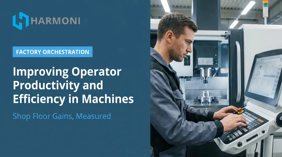 Improving Operator Productivity and Efficiency in Machines