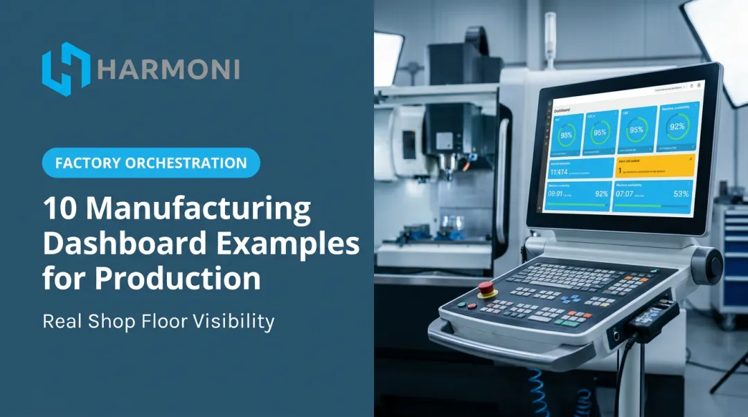 10 Manufacturing Dashboard Examples for Production