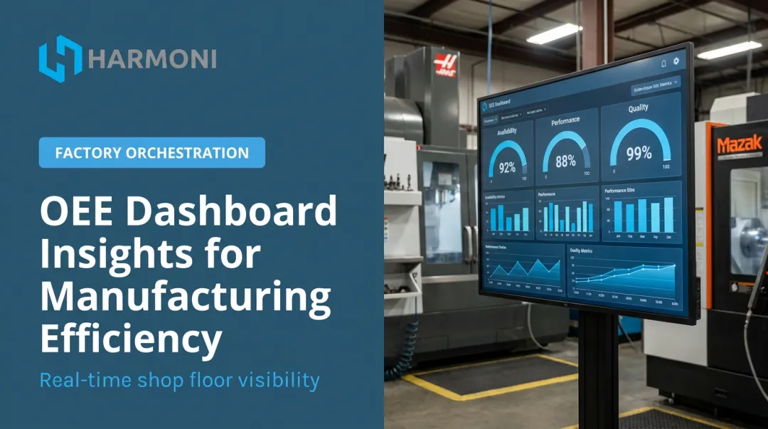 OEE Dashboard Insights for Manufacturing Efficiency
