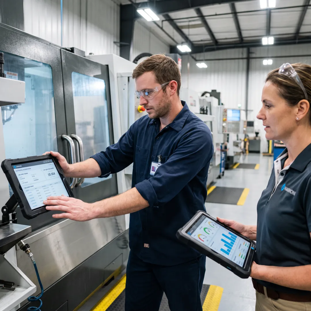 Operator using real-time machine data platform