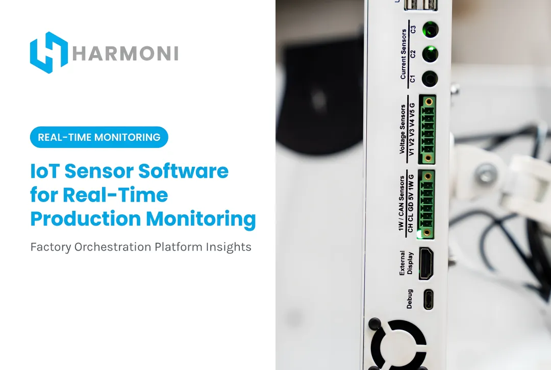 IoT Sensor Software for Real-Time Production Monitoring