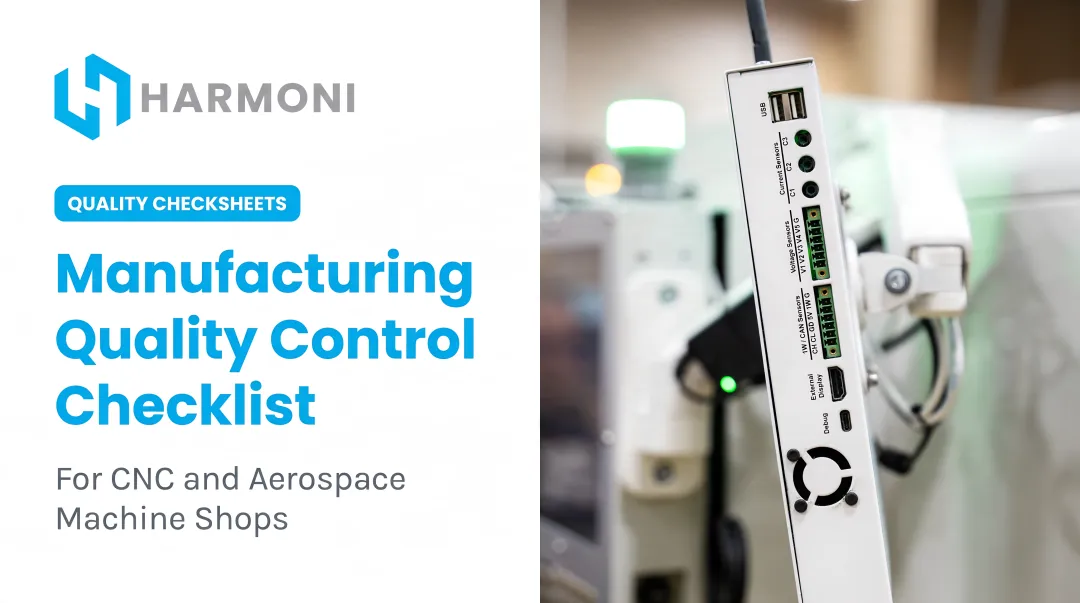 Manufacturing Quality Control Checklist
