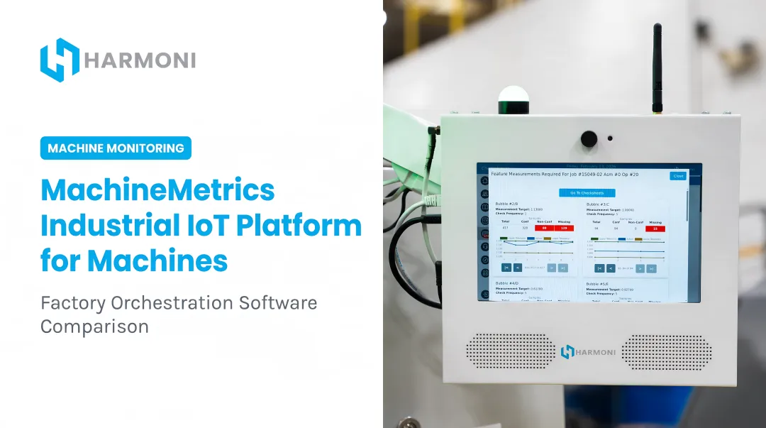 MachineMetrics Industrial IoT Platform for Machines