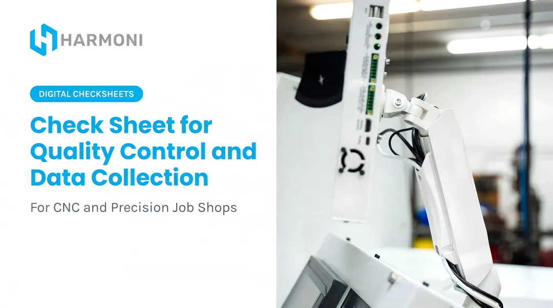 Check Sheet for Quality Control and Data Collection
