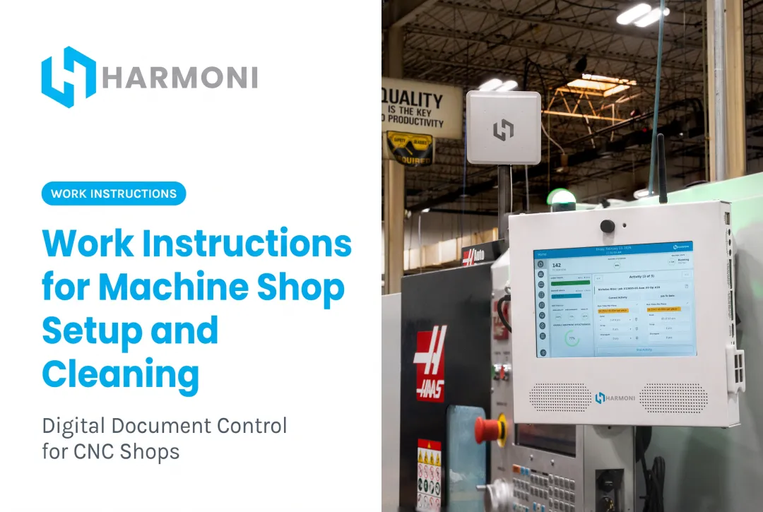 Work Instructions for Machine Shop Setup and Cleaning